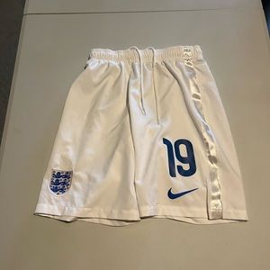 England nike soccer shorts